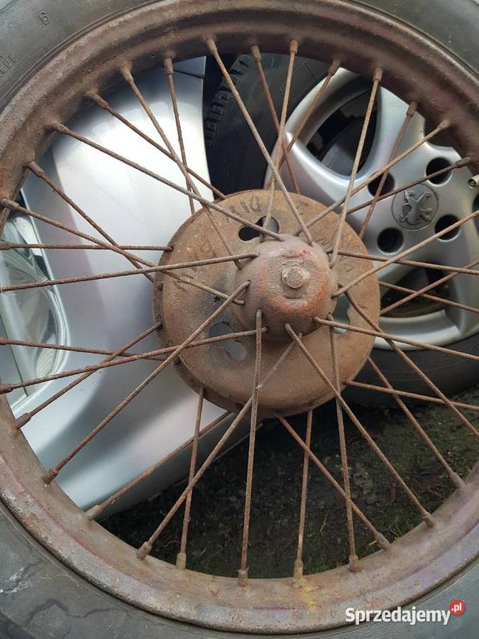 Z roku 192932Zabytkowe koła BMW 315 Dixi zachodniopomorskie Barlinek