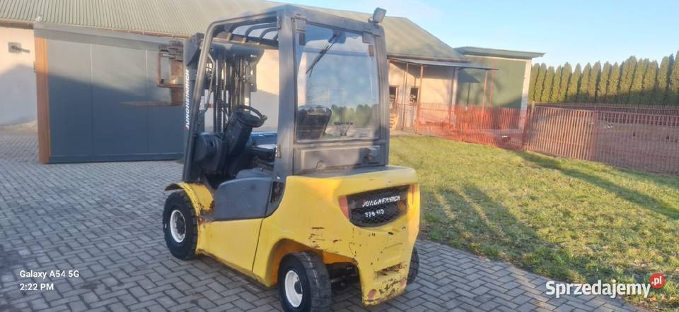 Jungheinrich DFG 425 maszt Triplex przesuw wolny śląskie Irządze