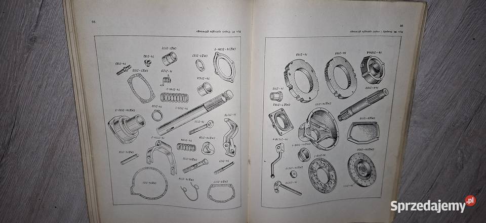 Katalog części zamiennych ciągnika DT75S4 WEMA Łęczyca sprzedam