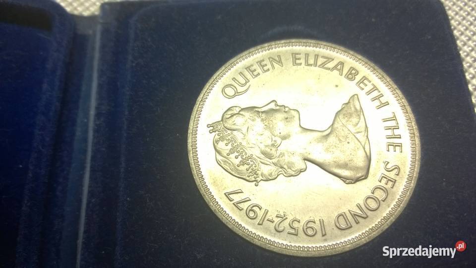 moneta Falklandy 50 pensów 1977 Warszawa