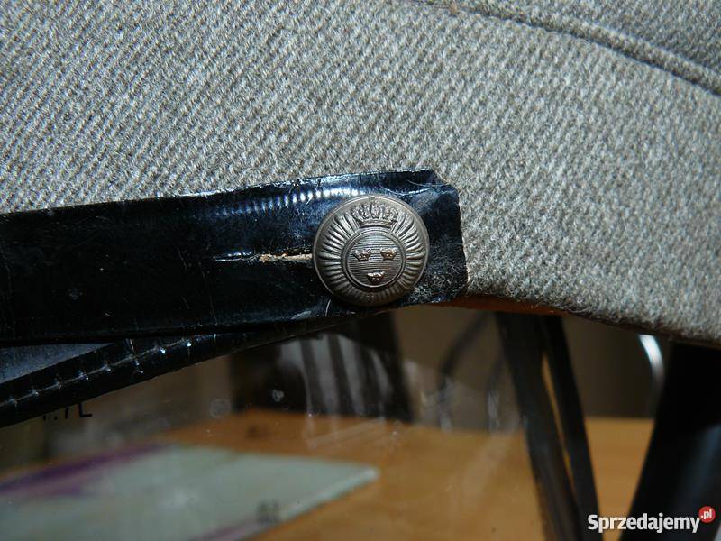 Wojskowa czapka szwedzka I WŚ Pisz sprzedam