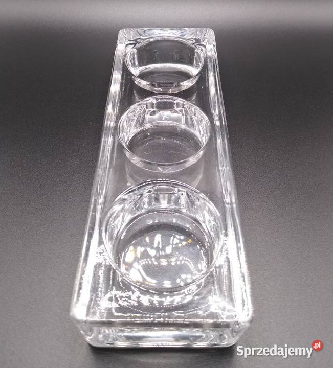 Świecznik na podgrzewacze Porcelana i szkło Gdańsk