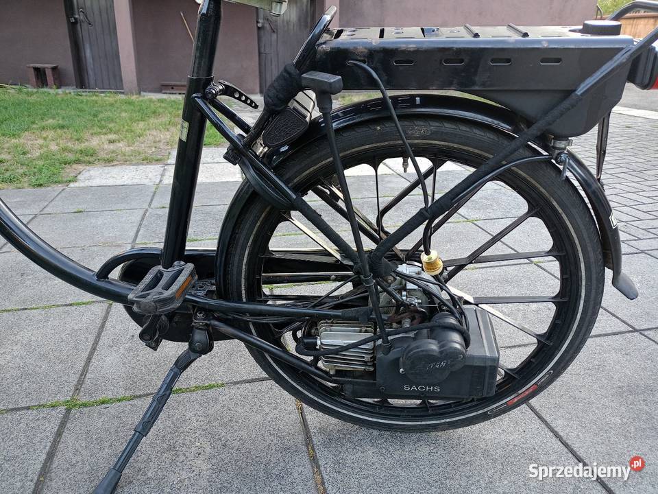 Sprzedam rower ze silnikiem spalinowy Sachs Rowery i akcesoria śląskie Jaworzno