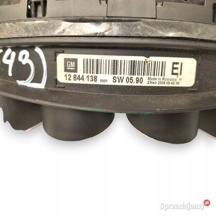 LICZNIK ZEGARY 12844138 Opel Insignia A 20 CDTI osobowe Chełm