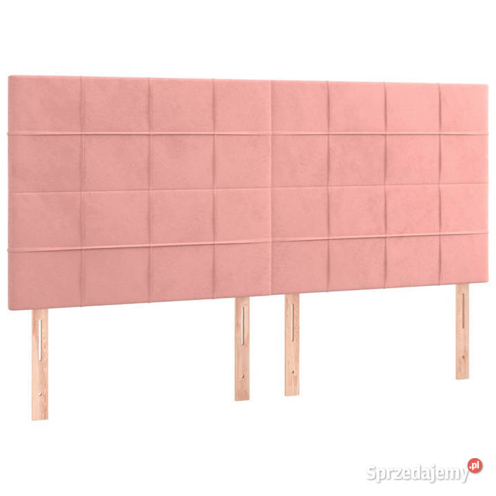Zagłówek do łóżka z LED różowy 160x5x118128 Warszawa