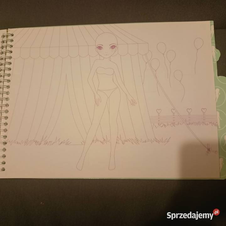 Malowanka kreatywna super style Sketch Books Strzyżów