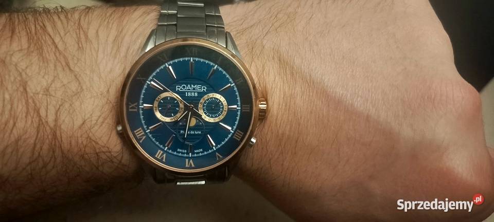 Zegarek meski Roamer Superior Moonphase Ząbkowice Śląskie