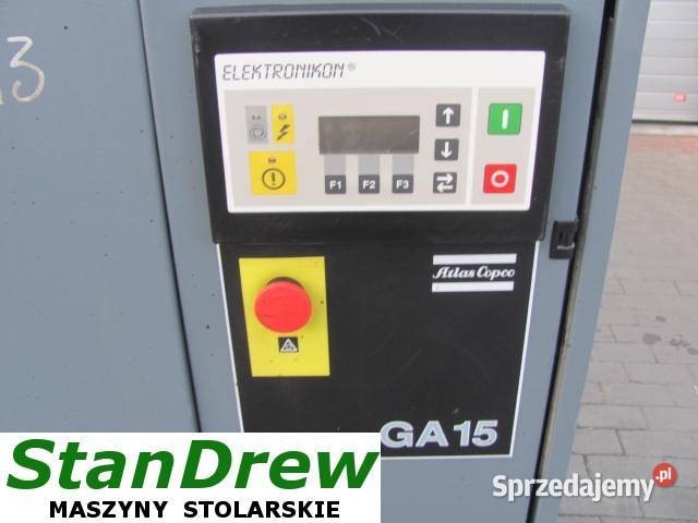Sprężarka śrubowa Atlas Copco GA 15 FF sprzedam