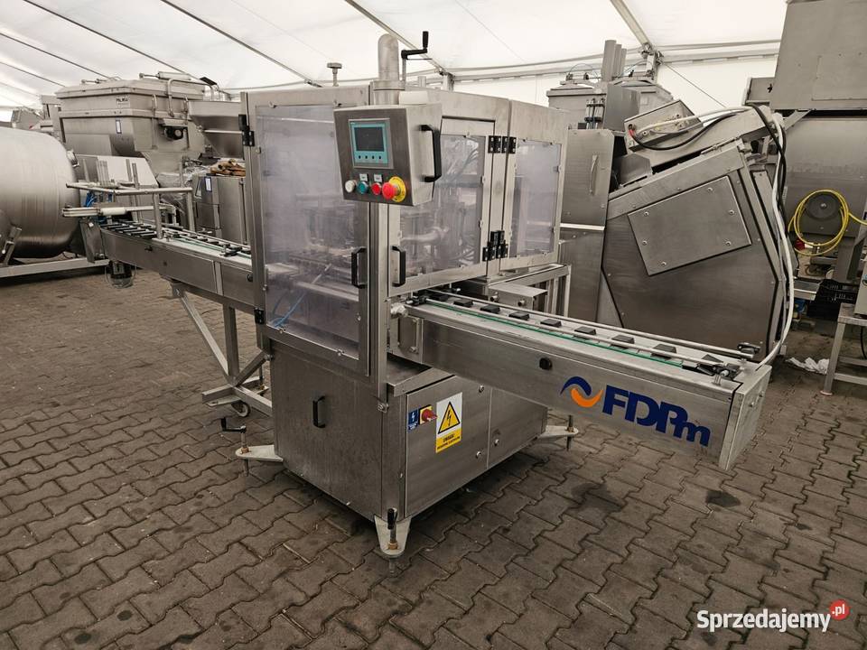 Maszyna do napełniania i zamykania kubków FDPm Krotoszyn sprzedam