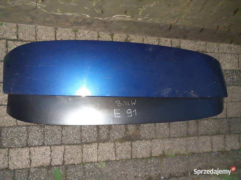 Spoiler lotka klapa światło stop Led BMW E91 osobowe Pozostałe Nisko