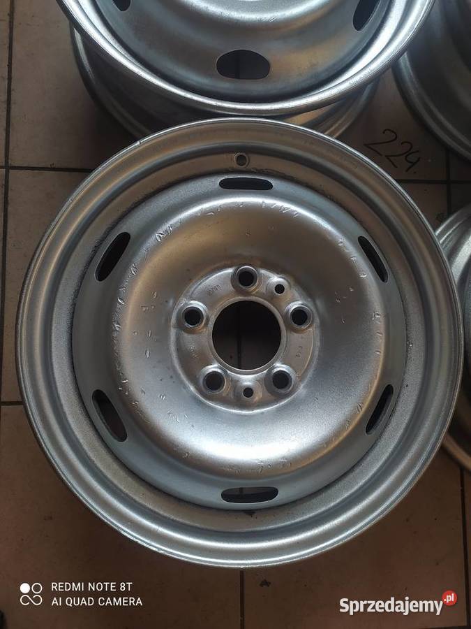 KOMPLET FELG STALOWYCH 16 5x120 55J ET50 Trzebnica