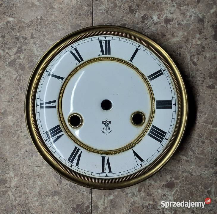 T165 Tarcza zegara ściennego GB Gustav Becker Tczew sprzedam
