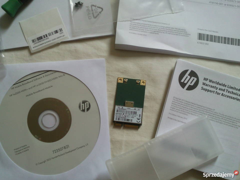 Moduł szerokopasmowy HP hs2350 HSPA do urządzeń Bydgoszcz