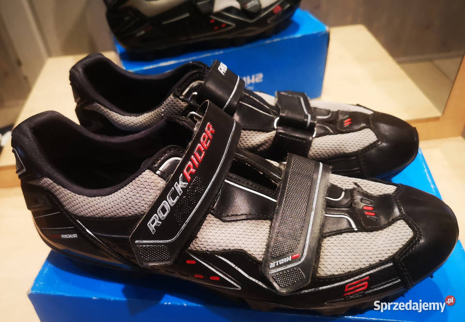 Buty rowerowe SPD szosowe RockRider 45 j nowe Kaski i odzież Zawiercie