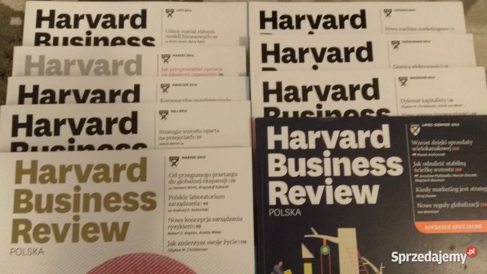 Harvard Business Review 20132014 Łódź sprzedam