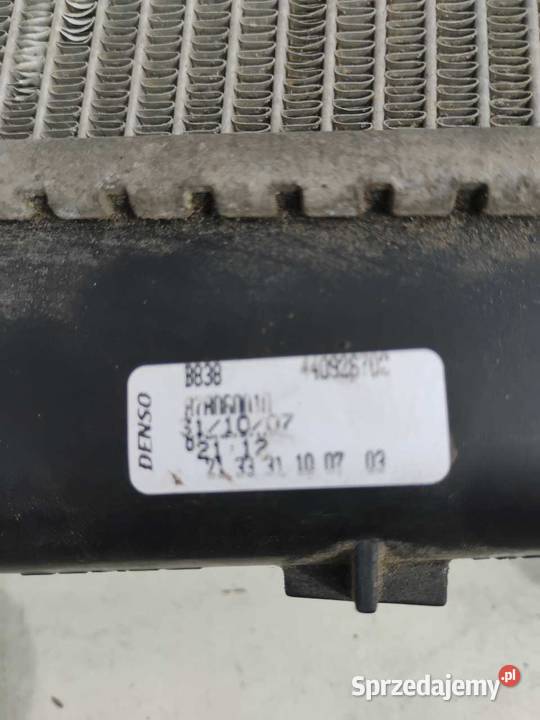CHŁODNICA WODY FIAT BRAVI II 16 JTD 878060010 osobowe sprzedam