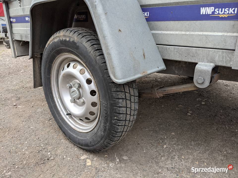 Używana przyczepa SUSKI TEMARED RYDWAN 225x125 towarowe Do samochodów osobowych Lublin
