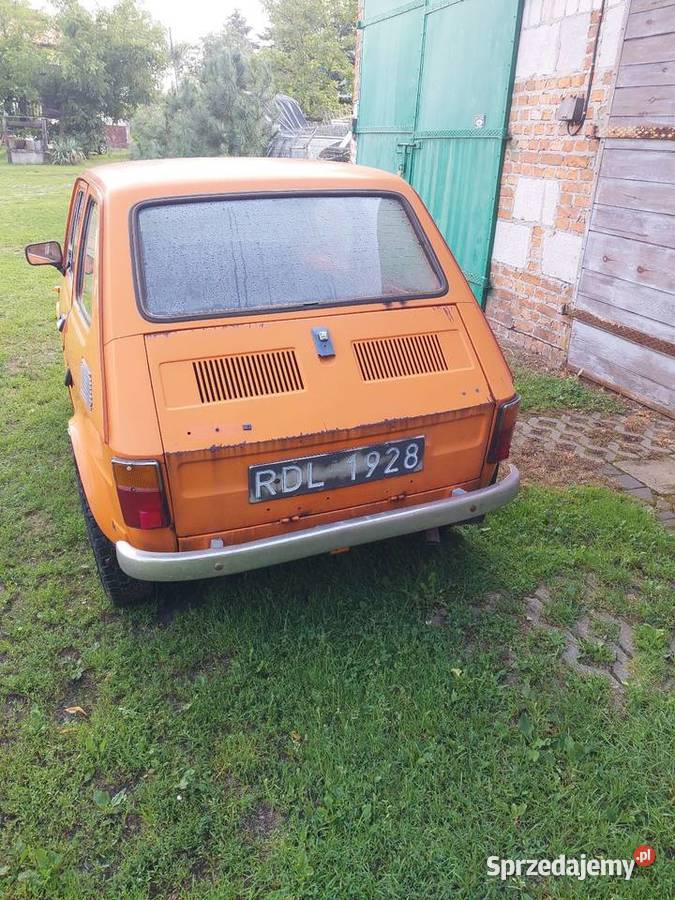 Fiat 126p 19791985 Zamiana na Tarpan 237D ETZ Puławy