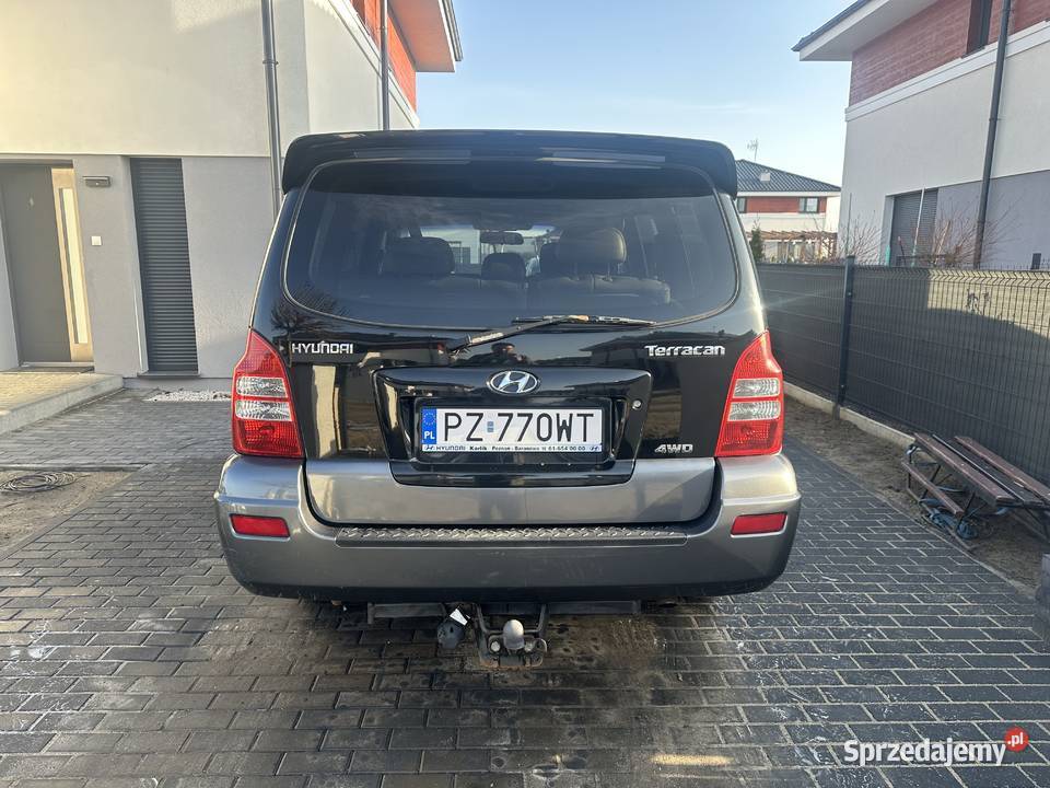 Hyundai Terracan Ładny Zadbany HAK 35T Poznań immobilizer