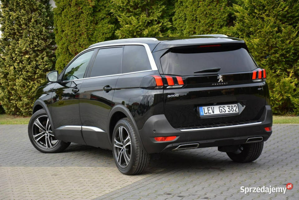 Peugeot 5008 GT Pack 7Foteli Skóry Radar Full relingi dachowe Ostrów Mazowiecka