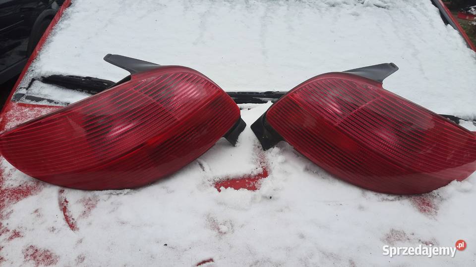 lampa lampy tył tylne peugeot 206 kompletne osobowe Rawicz