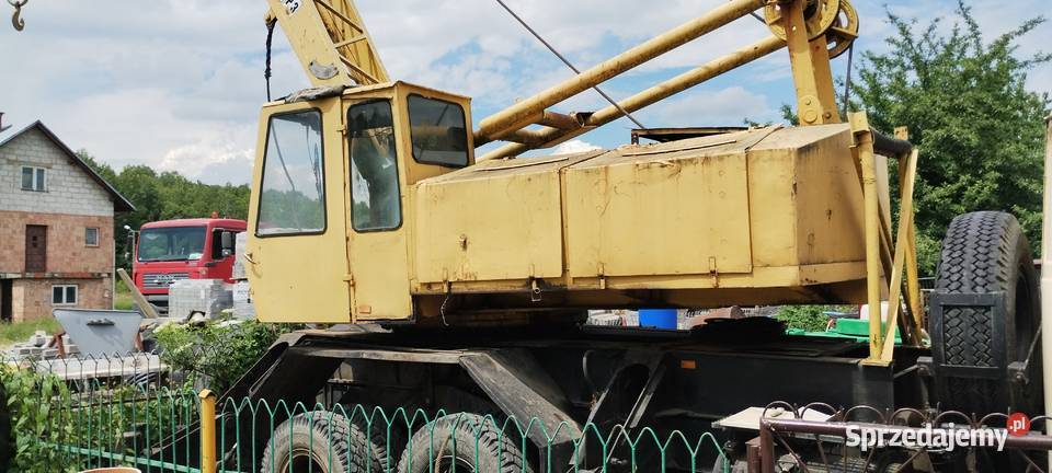 Dźwig Kraz 16t 6x4 podkarpackie Brzostek