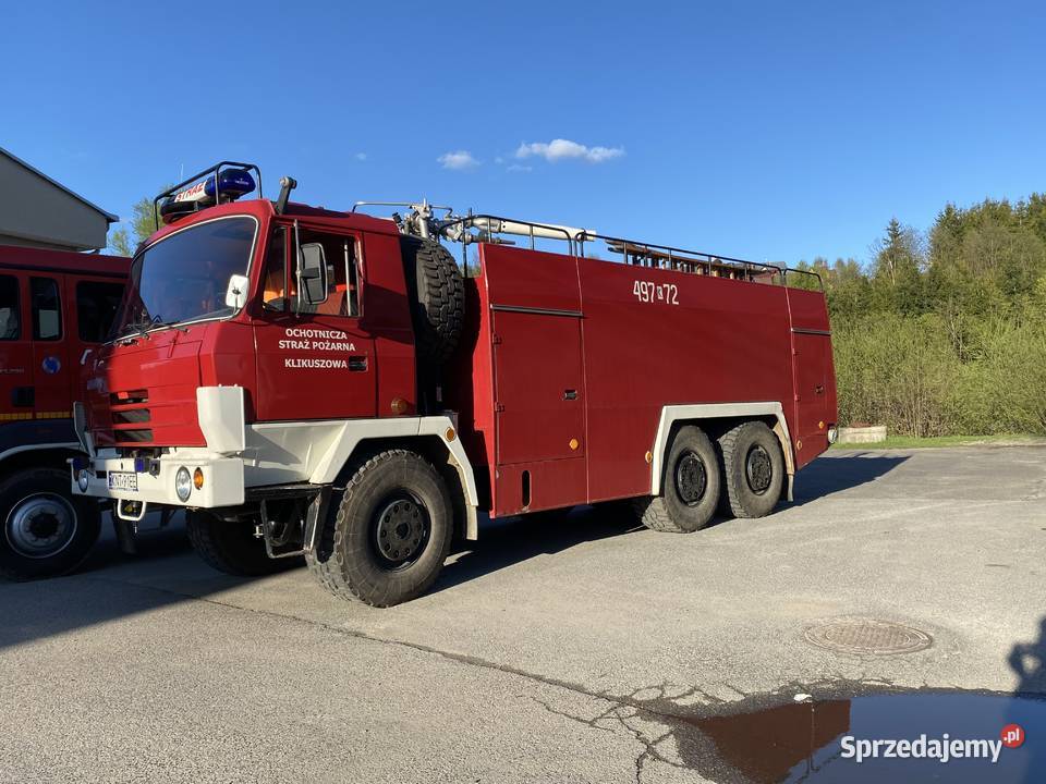 Samochód pożarniczy TATRA 815 CAS 32 6x6 11180km