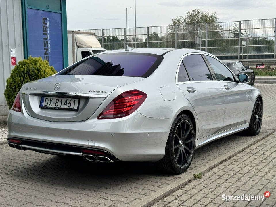 Mercedes S 63 AMG Long Pełne wyposażenie nowy komputer pokładowy