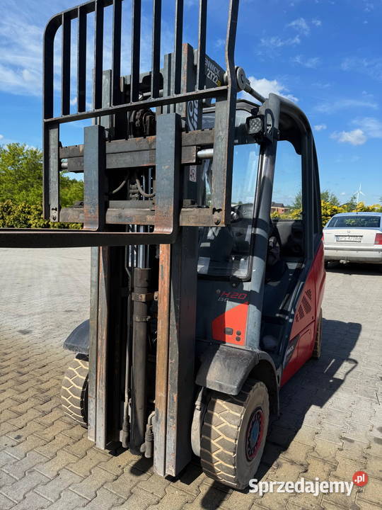 wózek widłowy LINDE H20D02600 2500 Triplex 470m łódzkie Działoszyn