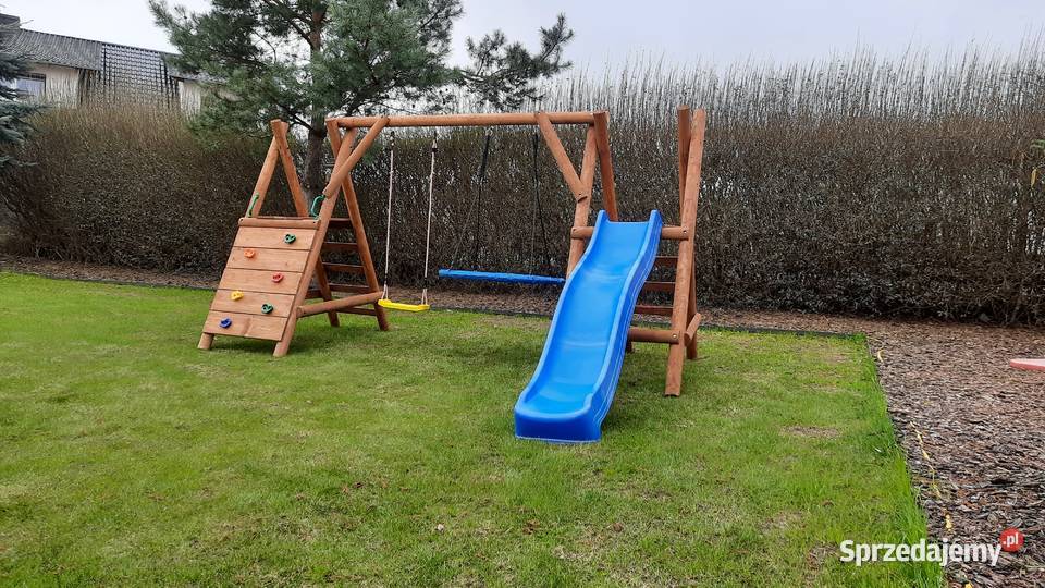 Plac Zabaw do Ogrodu MIKI Ścianka Ślizg dolnośląskie