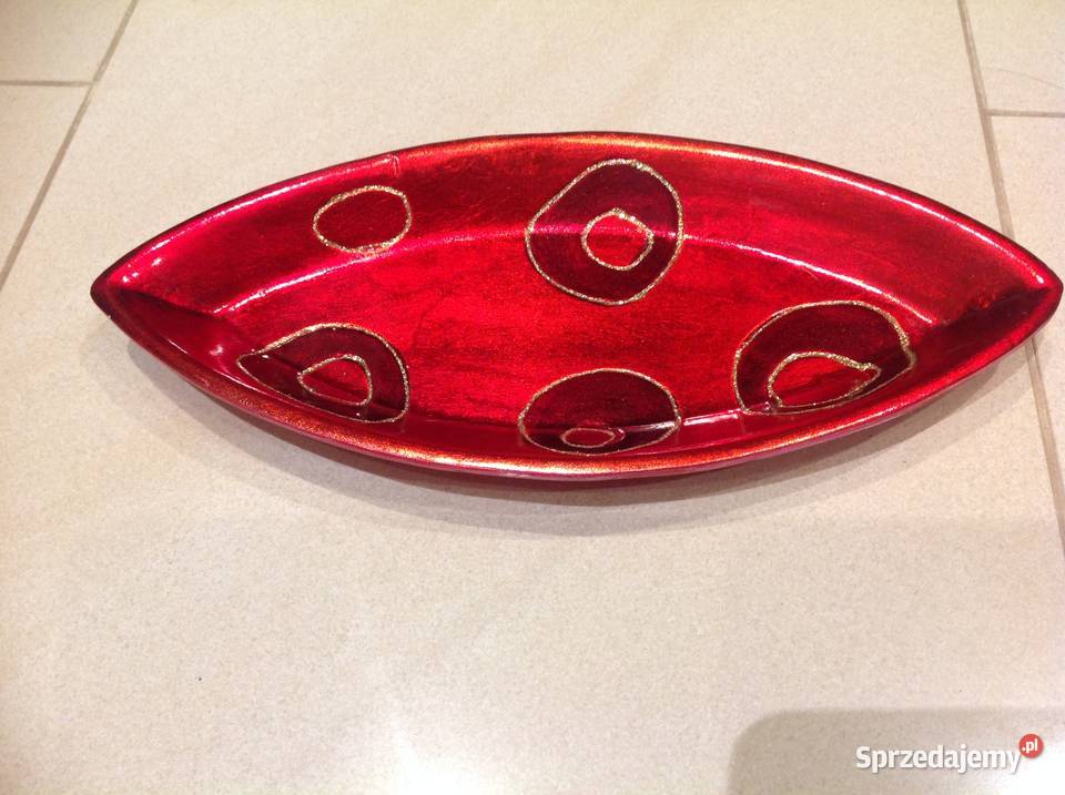 Patera Ceramiczna Czerwona lubuskie Nowa Sól