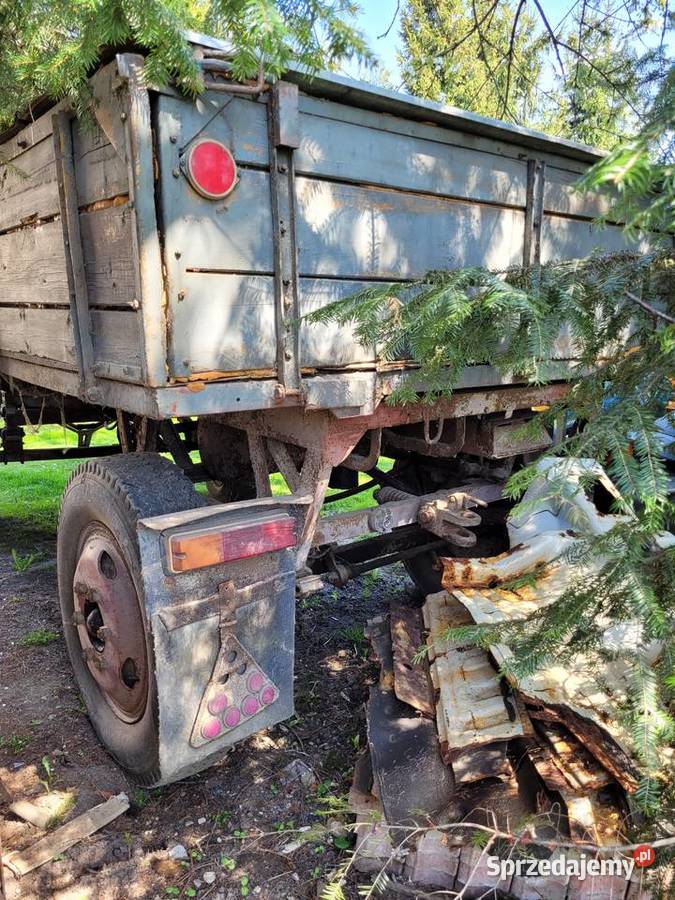 Przyczepa rolnicza Autosan D43 wywrotka 2 str nieuszkodzony podkarpackie Świlcza