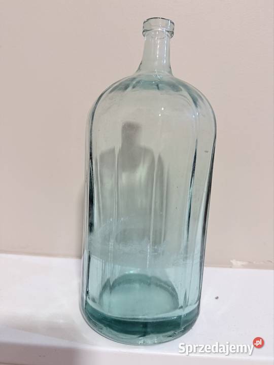 Stara szklany syfon Cybinka