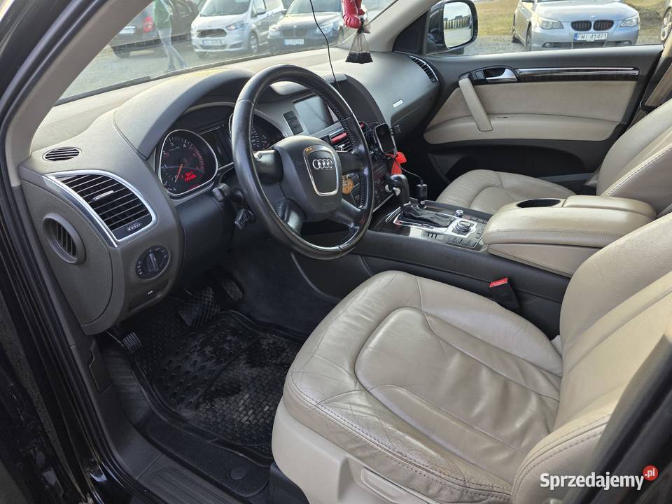 Audi Q7 30 TDI Bezwypadkowa Doinwestowana skórzana tapicerka