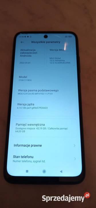 Sprzedam zamienię telefon redmi 10 Przemyśl sprzedam