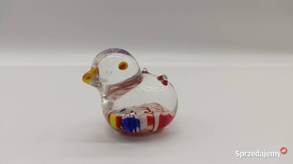 Kolekcja Vintage Figurki szklane Millefiori lata Porcelana i szkło Olsztyn