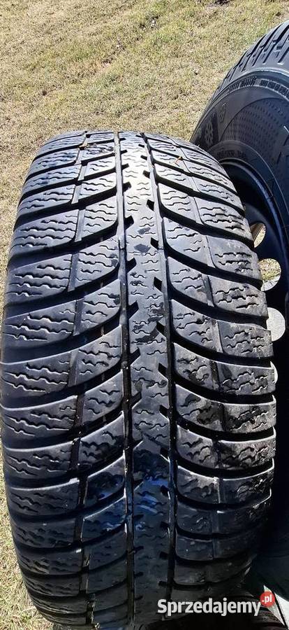 Sprzedam Opony Zimowe z felgą Stalową 195 śląskie Kuleje sprzedam