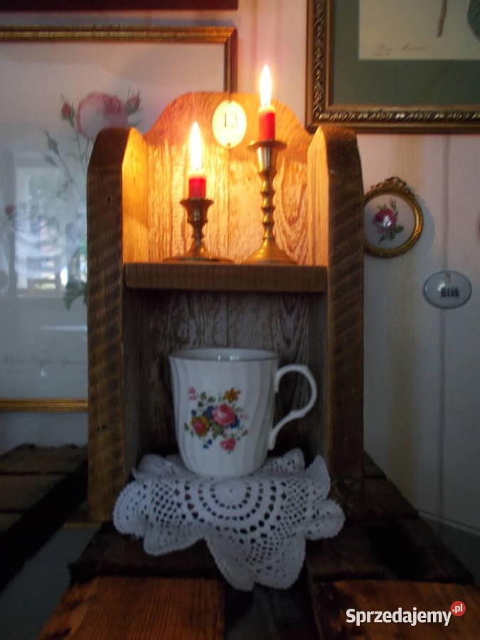 Klimatyczna Półka Stare Drewno Stary Szyldzik Szczecin