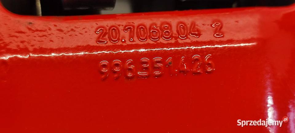 PORSCHE CAYMAN S 987 ZACISK HAMULCOWE TARCZE