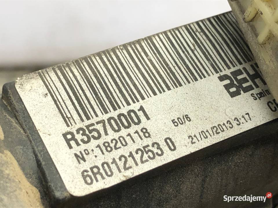 CHŁODNICA WODY VW POLO V 14 85 6R0121253