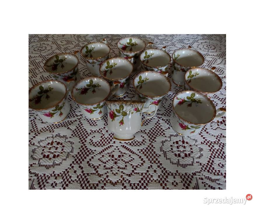 filiżanka Złocona złota Róża Iwona Chodzież Dom i Ogród Kielce