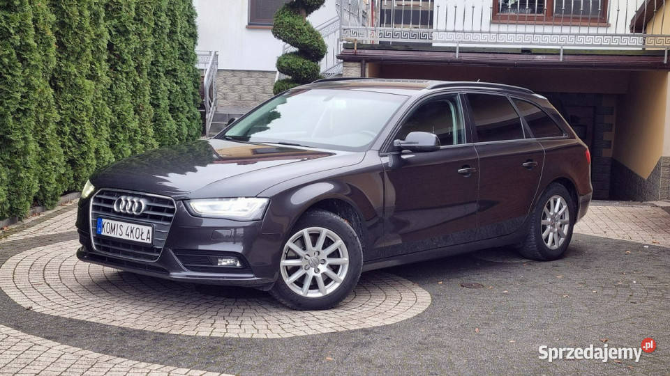Audi A4 Avant Lift LedXenon Skóry Navi GWARANCJA elektryczne lusterka mazowieckie Płońsk