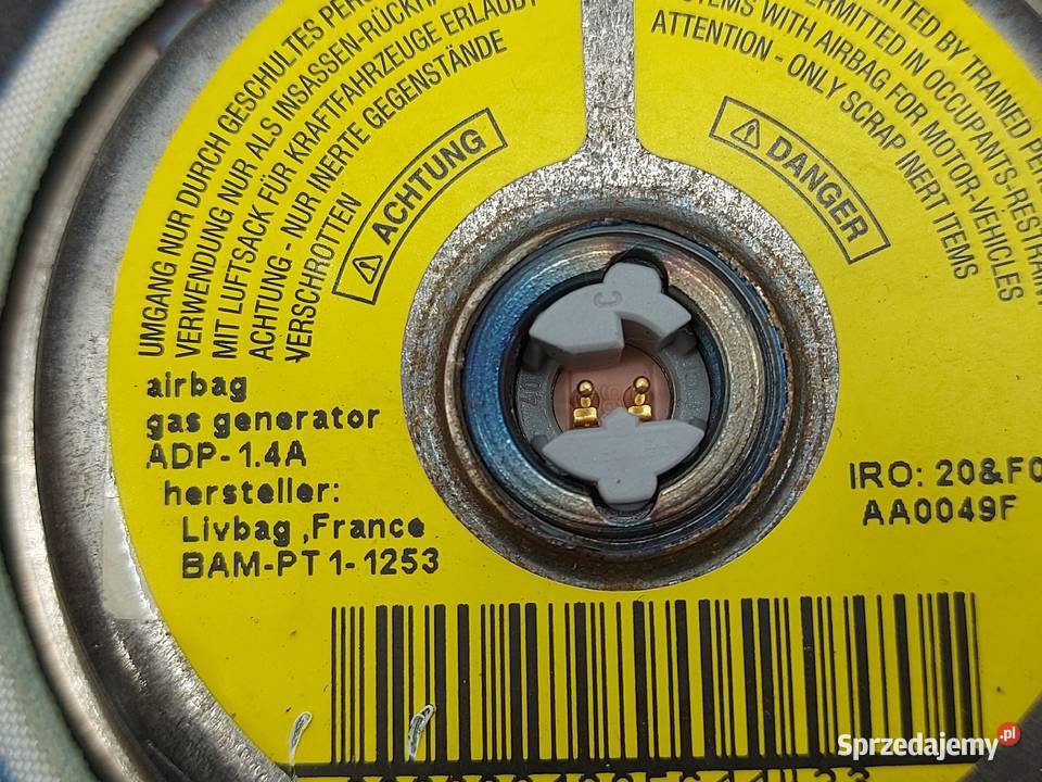 FORD KUGA MK1 AIRBAG poduszka kierowcy osobowe Kielce