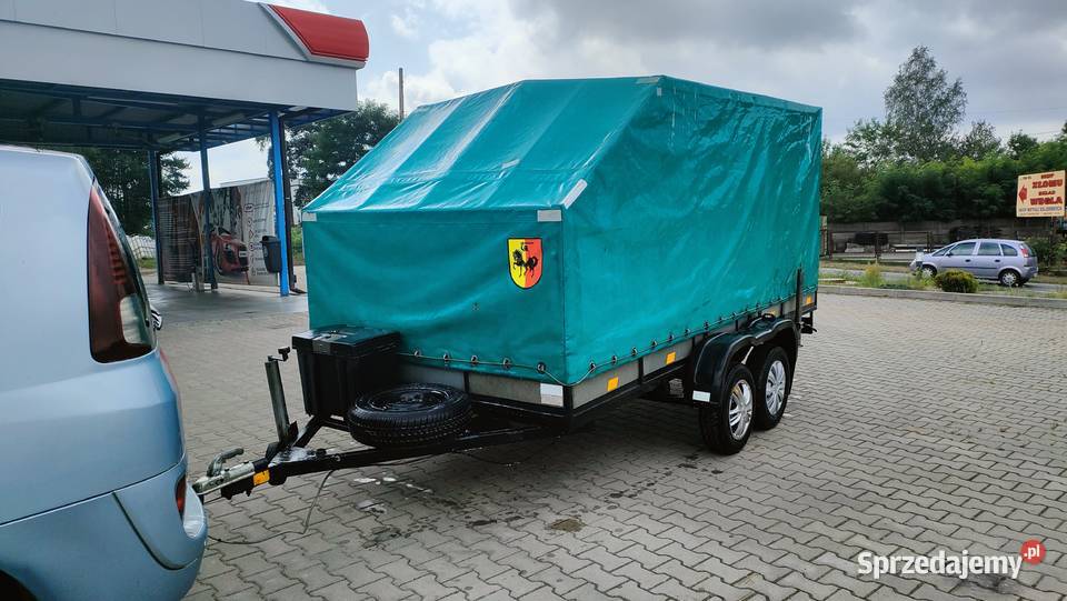 Sprzedam dużą przyczepę do osobówki DMC 750 Ogrodzieniec
