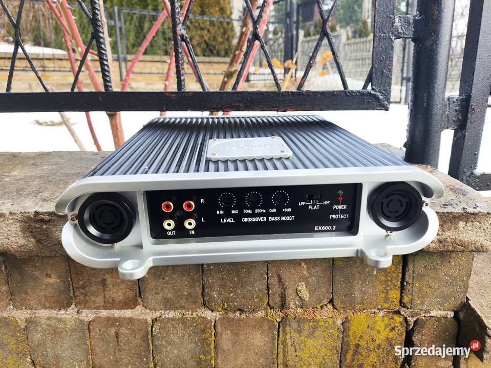 Wzmacniacz samochodowy 2 kanałowy Audiomedia