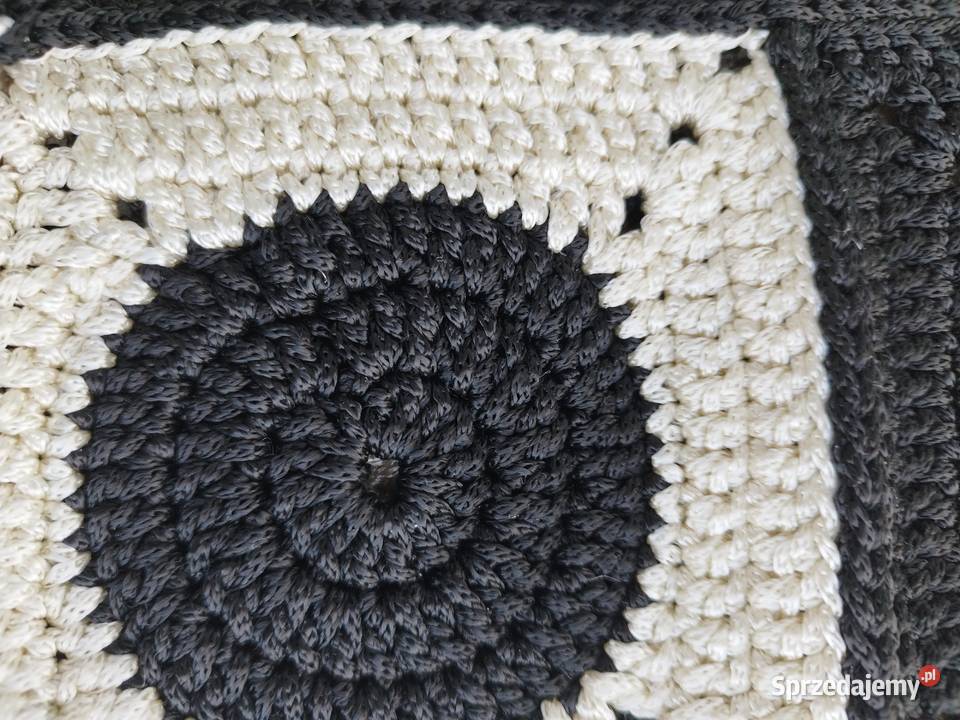 Torebka listonoszka crochet ręczne robiona łódzkie Piotrków Trybunalski
