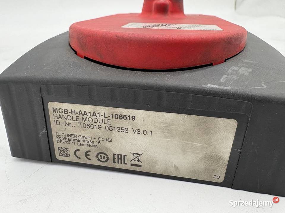 Euchner MGBHAA1A1L106619 Handle Module Pozostałe mazowieckie Warszawa