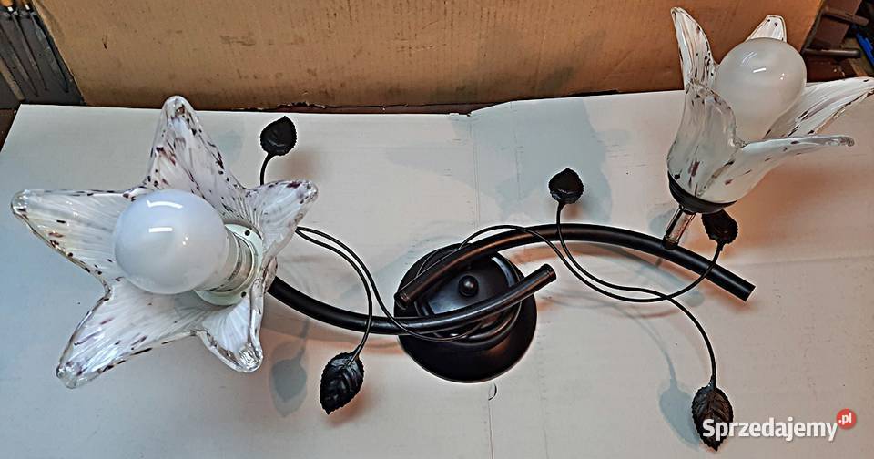 Żyrandol lampa sufitowa 2 x E 40 wielkopolskie