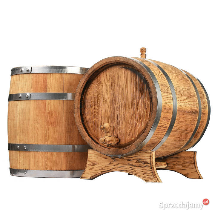 Beczka dębowa 15L do bimbru whisky wina wypalana Warszawa