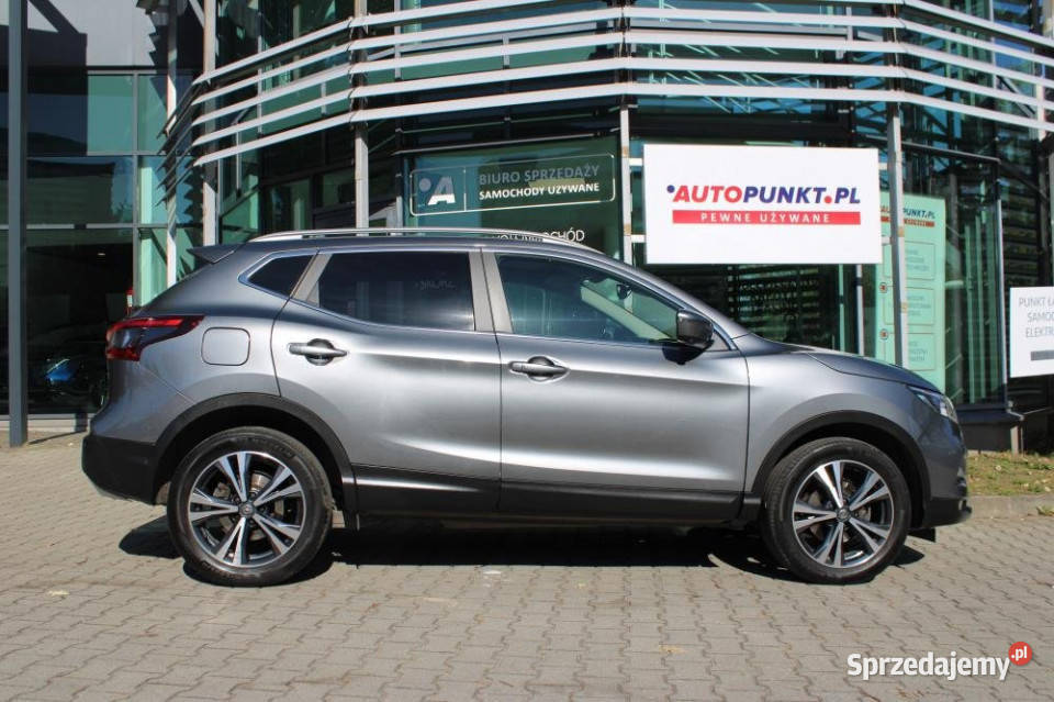 NISSAN Qashqai 2017r SALON ASO Kamera 360 El nieuszkodzony Qashqai śląskie Chorzów